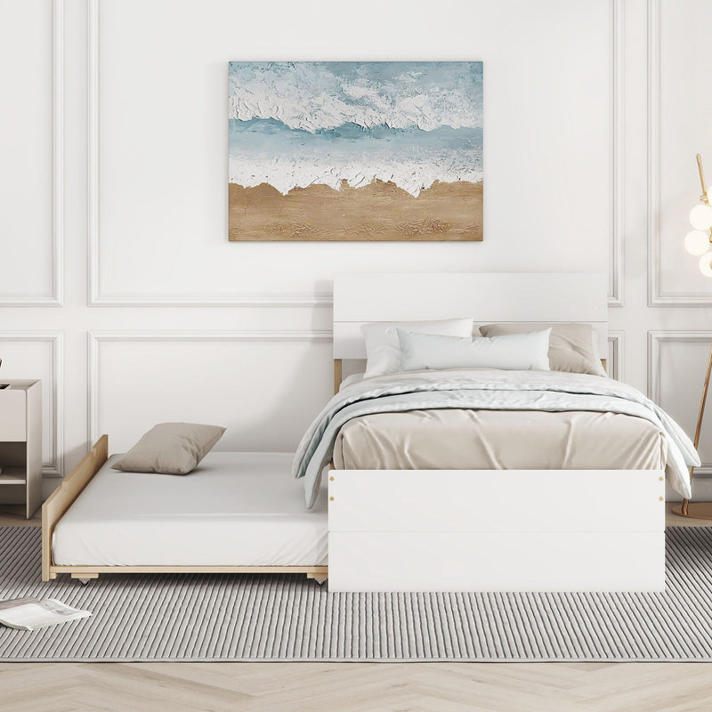 Modern Bed Frame With Headboard And Footboard