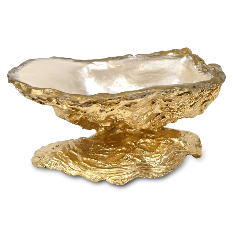 5" Resin Handmade Trinket Tray - Gold