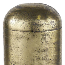 Load image into Gallery viewer, Cylindrical Tabletop Sculpture (608702) - Antiqued Brass
