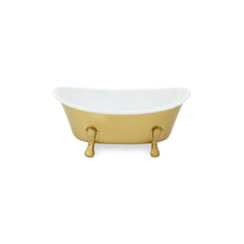 Load image into Gallery viewer, Hand Painted Decorative Tub - Gold
