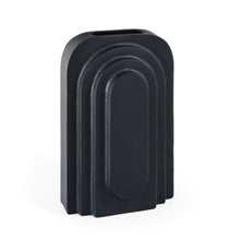 Load image into Gallery viewer, Geometric Table Vase - Black
