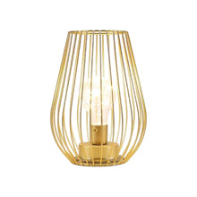 Load image into Gallery viewer, Geometric Novelty Lantern With Novelty Shade - Gold
