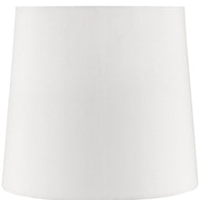 Load image into Gallery viewer, 17" Metal Bedside Table Lamp With Shade - White
