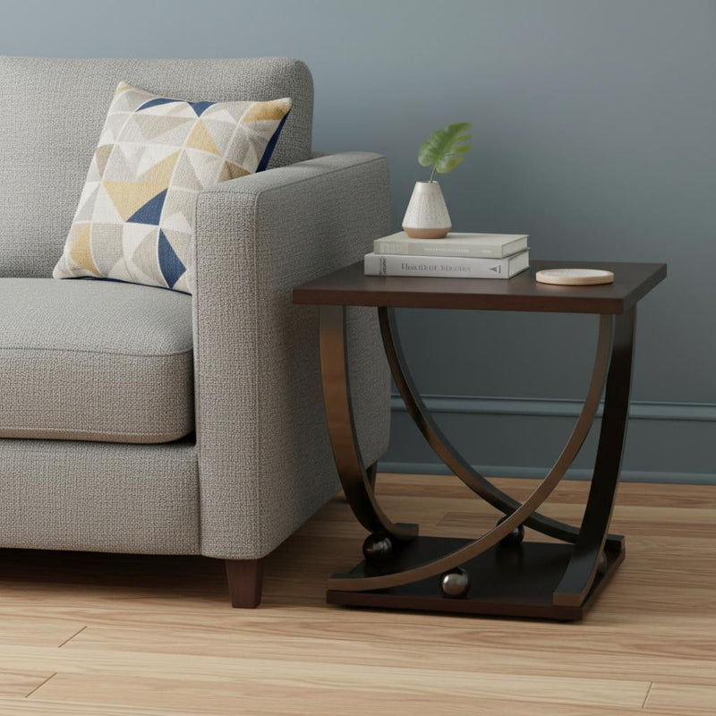End Table - Black And Brown