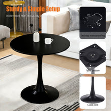Load image into Gallery viewer, Round Dining Table With Tulip Style Base
