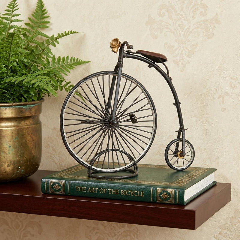 c1870 High Wheeler Bicycle Sculpture - Gray