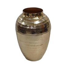 Load image into Gallery viewer, Hammered Urn Table Vase (574418) - Gold
