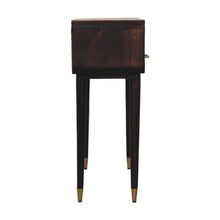 Load image into Gallery viewer, Solid Wood Solid Console Table With Shelf With Two Drawers (719158) - Brown
