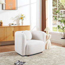 Load image into Gallery viewer, Japandi Style Accent Square Chair
