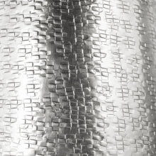 Load image into Gallery viewer, Hammered Cone Table Vase - Silver
