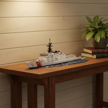Load image into Gallery viewer, Hand Painted Model Boat (624368) - White
