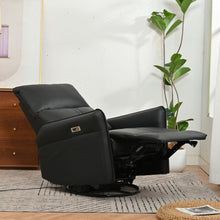 Load image into Gallery viewer, 270° Power Swivel Rocker Glider Recliner Chair With USB Ports

