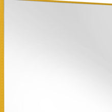 Load image into Gallery viewer, Aluminum , Leaning Ornate Framed Accent Mirror - Gold
