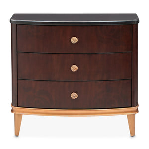 Camellia Field - Nightstand - Dark Brown
