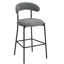 Load image into Gallery viewer, Counter Height Bar Stools With Powder Coating Base And Footrest

