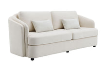 Load image into Gallery viewer, Mariko - Linen Sofa With 2 Toss Pillows - Beige

