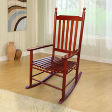 Load image into Gallery viewer, Wooden Porch Rocker Chair
