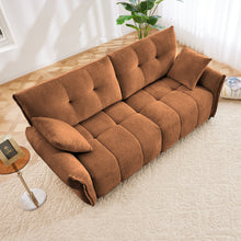 Load image into Gallery viewer, Modern Sofa &amp; Pillows, Textured Cover, High Rebound Cushions
