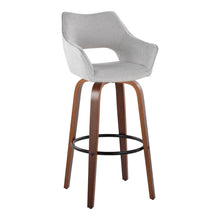 Load image into Gallery viewer, Mustang - Contemporary Fixed Height Barstool With Swivel &amp; Round Footrest (Set of 2)
