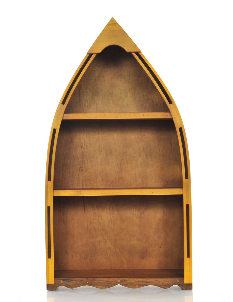 Three Tier Boat Bookcase - Natural