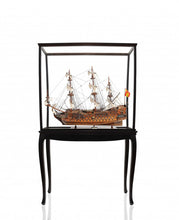 Load image into Gallery viewer, Hand Painted San Felipe Large Floor Display Model Boat - Brown
