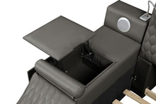 Load image into Gallery viewer, Zoya Smart Multifunctional Queen Size Bed Made with Wood in Gray
