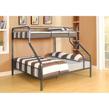 Load image into Gallery viewer, ACME Caius Bunk Bed (Twin XL/Queen) in Gunmetal 37605
