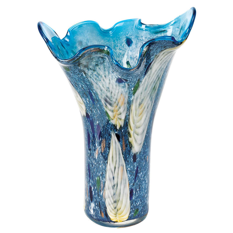 Cylinder Table Vase - Blue / Green