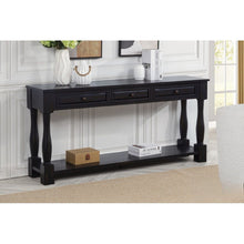 Load image into Gallery viewer, Long Console Table With Drawers And Shelf
