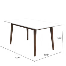 Load image into Gallery viewer, Mary - Modern Style Rectangular Dining Kitchen Table
