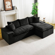 Load image into Gallery viewer, Modular Sofa, Convertible Twin Seat With Chaise Lounge
