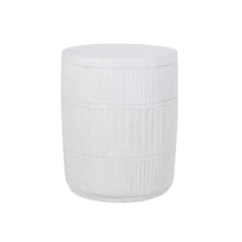 Load image into Gallery viewer, Outdoor Patio End Table - Antique White
