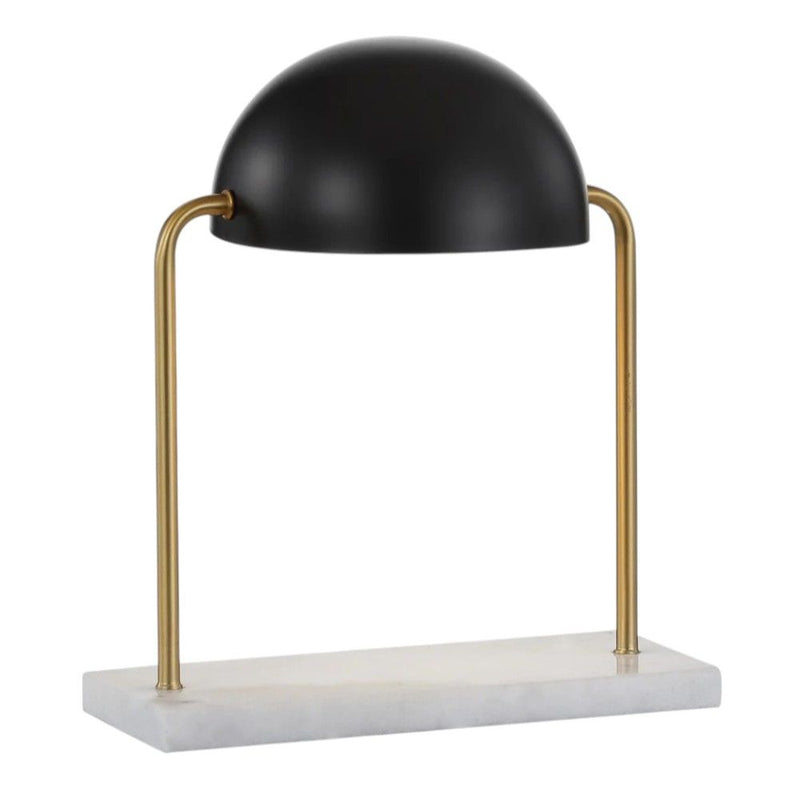 Novelty Table Lamp With Novelty Shade - Brass