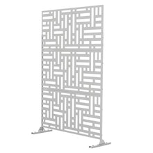 Load image into Gallery viewer, Three Panel Screen Room Divider (562891) - White
