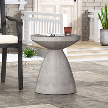 Load image into Gallery viewer, Outdoor / Indoor Lightweight Concrete Side Table
