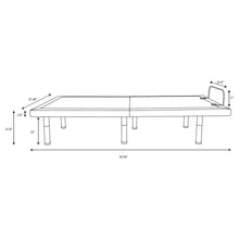 Load image into Gallery viewer, Kelven - Adjustable Bed Base With Wireless Remote And Dual Massage Motors
