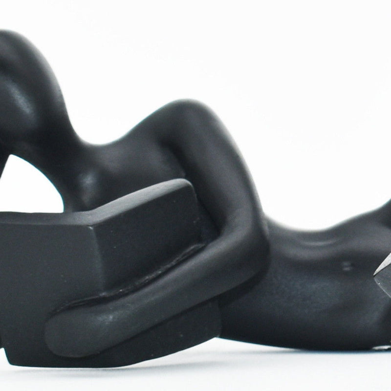 People Tabletop Sculpture (Set of 2) - Black