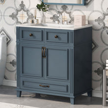 Load image into Gallery viewer, Bathroom Vanity With Sink, Storage Cabinet

