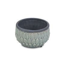 Load image into Gallery viewer, Ceramic Round Pot Planter - Blue
