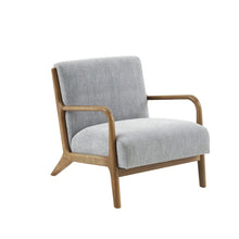 Load image into Gallery viewer, Mid-Century Style Lounge Chair With Upholstered Seat
