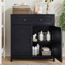 Load image into Gallery viewer, Farmhouse Storage Cabinet With Drawer And Adjustable Shelf
