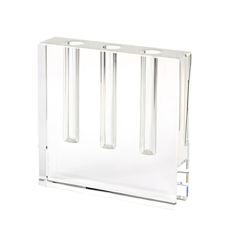 Square Table Vase (386770) - Clear