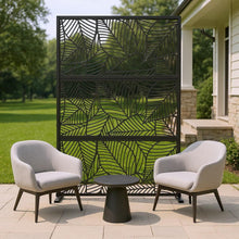 Load image into Gallery viewer, Three Panel Screen Room Divider (720087) - Black
