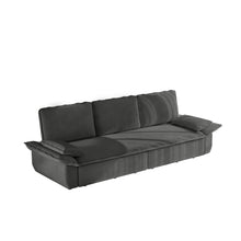 Load image into Gallery viewer, King Size Pull Out Sofa Bed, 3 In 1 Convertible Multifunctional

