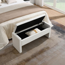 Load image into Gallery viewer, Modern Upholstered Large Bed End Bench With Storage
