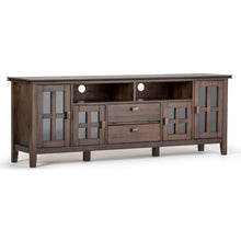 Load image into Gallery viewer, Artisan - TV Media Stand - Natural Aged Brown
