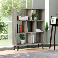Load image into Gallery viewer, Seven Tier Cube Bookcase - Light Gray
