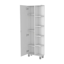 Load image into Gallery viewer, Accent Cabinet With Nine Shelves - White
