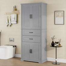 Load image into Gallery viewer, Elegant Multi Functional Storage Cabinet With Slide Rail Drawers, Adjustable Shelves
