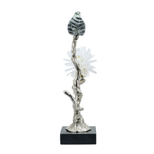 Load image into Gallery viewer, Aluminum Candle Holder With Marble Stand
